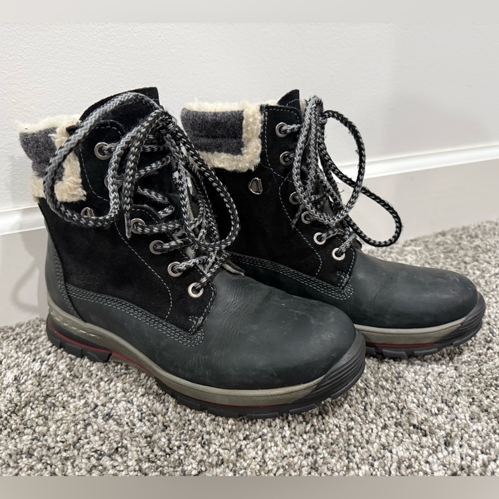 Bos & Co fully lined winter casual hiking boots, size 36 EU / US 5.5 or 6